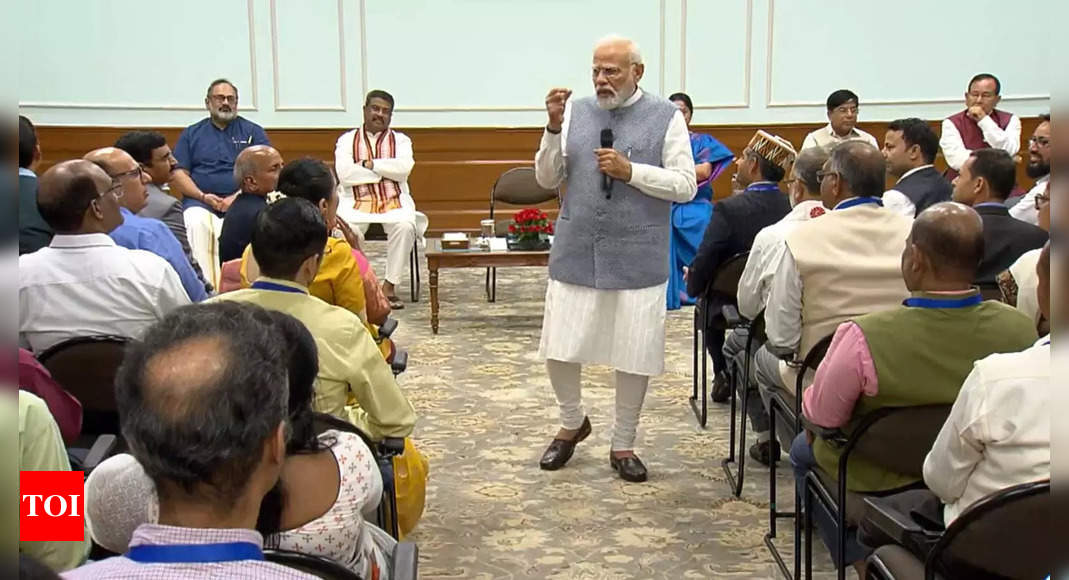 PM Modi praises teachers’ vital role in shaping India’s future