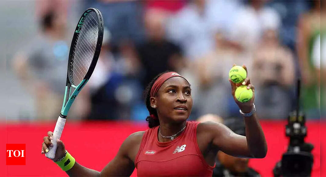 US Open: Gauff shuts off Gilbert | Tennis News – Times of India