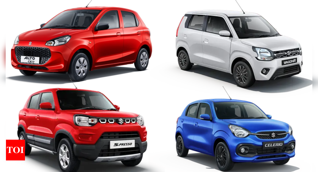 Maruti Suzuki Car Discounts: Discounts of up to Rs 40,000 on Maruti Suzuki Alto K10, S-Presso, WagonR, Celerio in September 2023