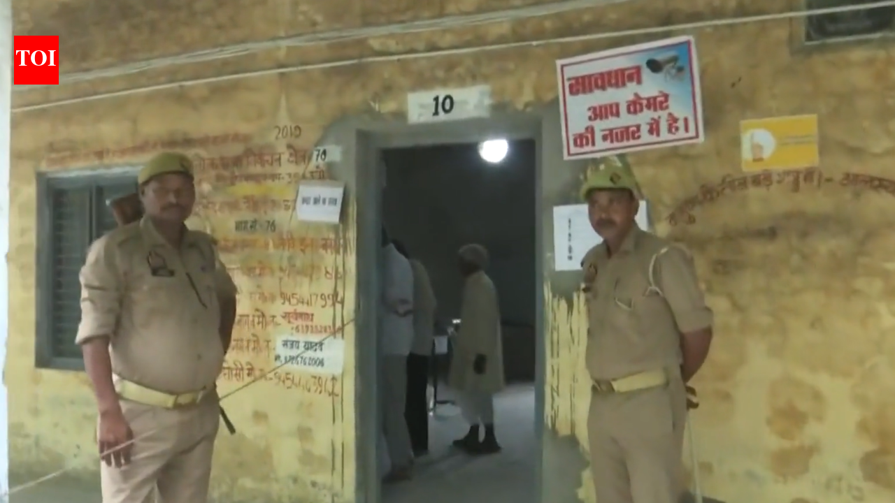 UP: Voting begins for Ghosi Assembly by-poll in Mau