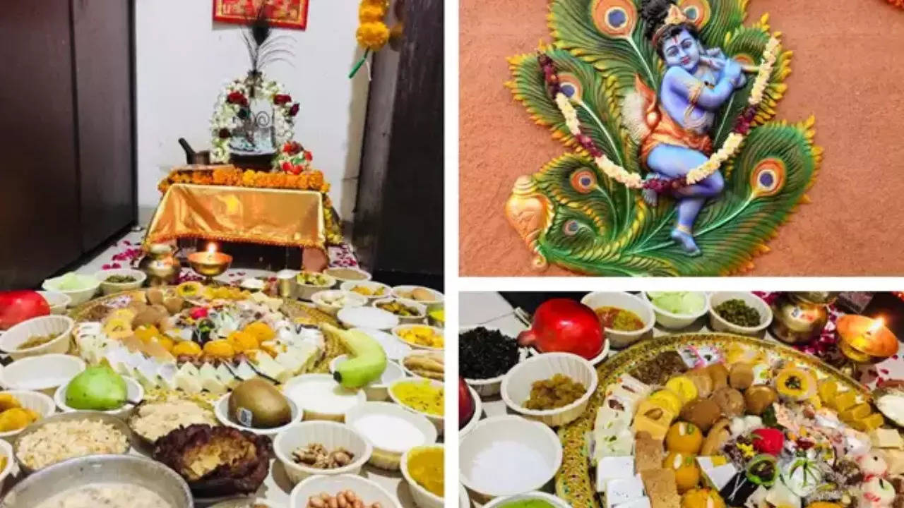 Krishna Janmashtami 2023: The story behind Chappan Bhog and what all is  included in it - Times of India