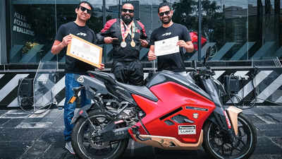 Ultraviolette F77 rides into Asia book of records: Covers 6,727 kms in 22 days