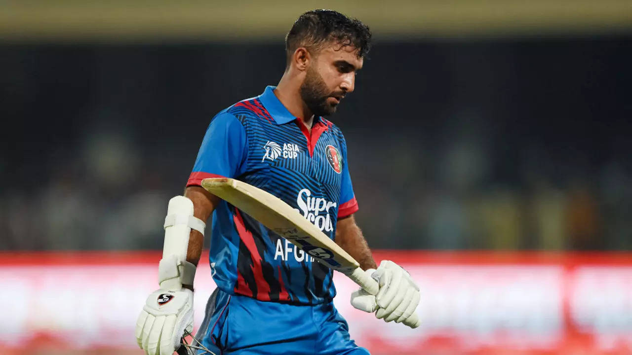 Asia Cup: Very disappointed but we gave our 100 per cent, says Afghanistan  captain Hashmatullah Shahidi | Cricket News - Times of India