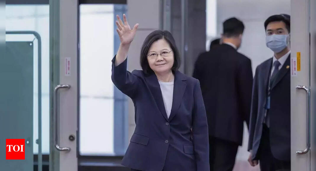 Taiwan's President Tsai begins visit to remaining ally Eswatini in ...