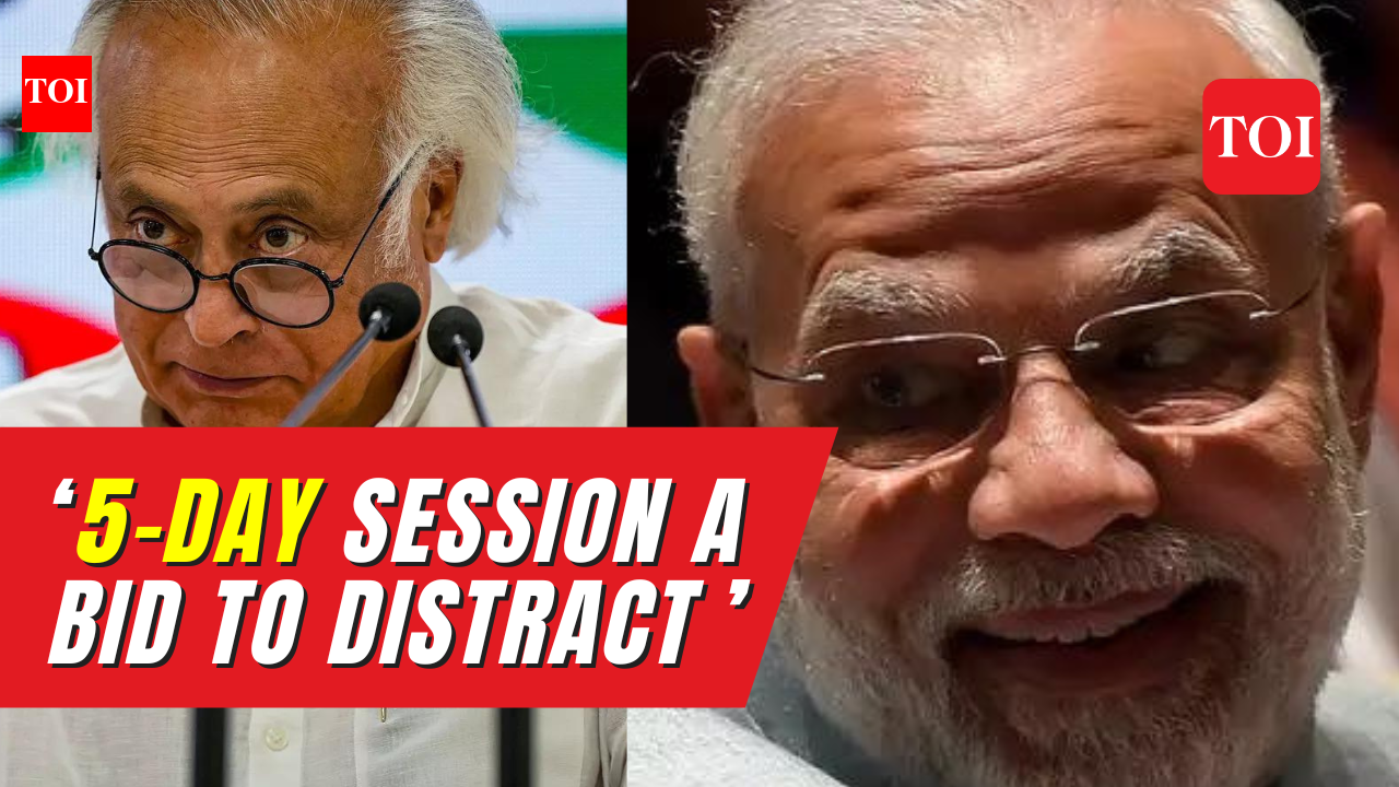 Congress questions PM Modi's 5-day Parliament session