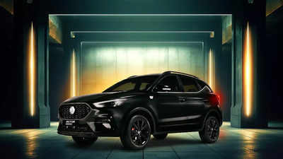 MG Astor Blackstorm Edition launched at Rs 14.48 lakh: Gets blacked-out interior, exterior