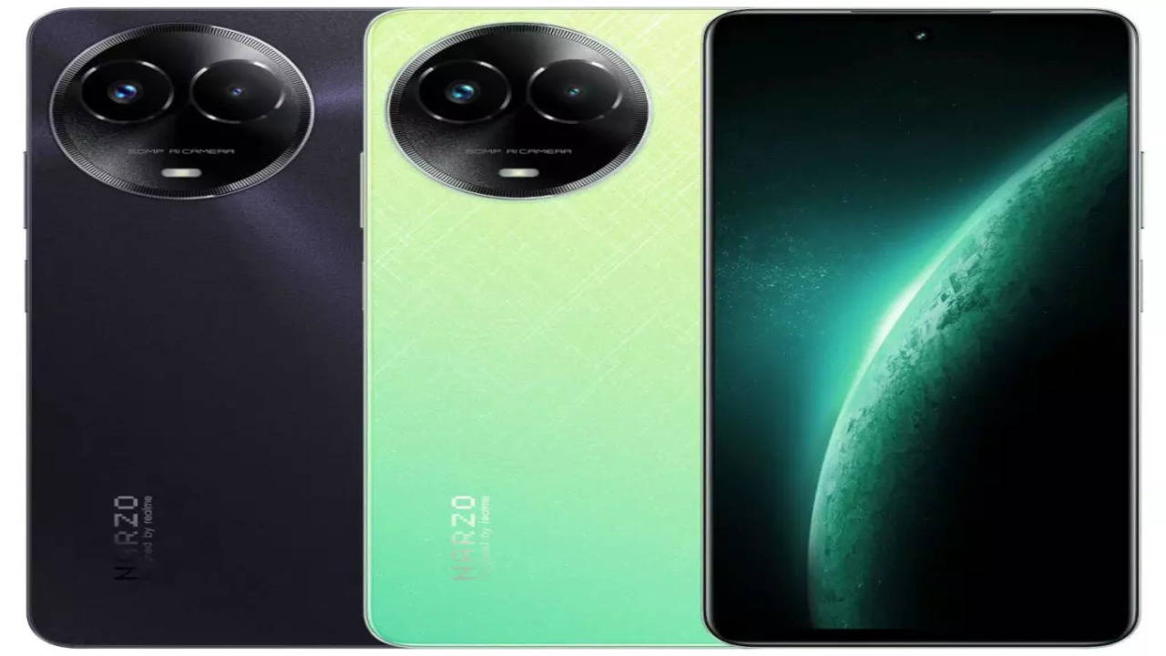 Realme Narzo 60x smartphone with 50MP camera, FHD+ display launched: Price,  specs and more - Times of India