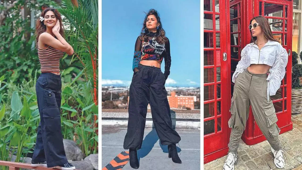 Ace the off-duty model look with utility cargo pants - Times of India