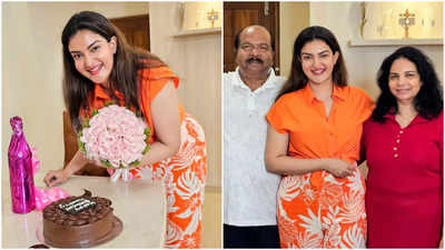 Honey Rose celebrates her birthday with family and friends