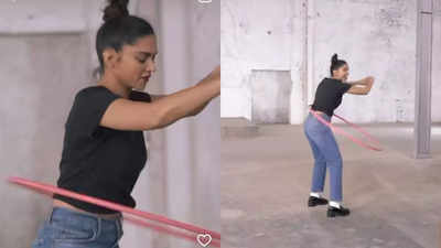 Can you hoop it like Deepika Padukone?