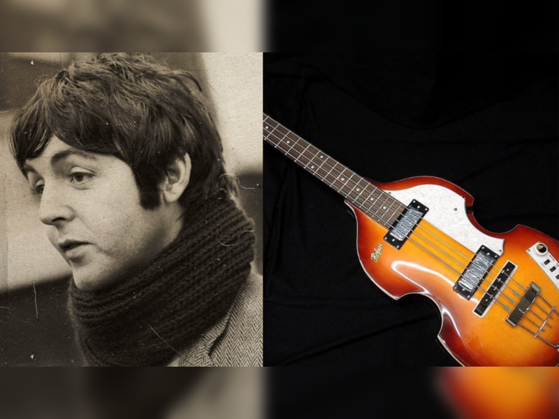 Global Search For Paul McCartney's Missing Hofner Bass Guitar Begins ...