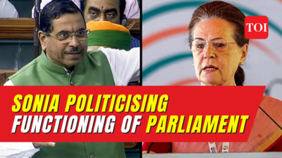 Calling Special Parliament session prerogative of government, Sonia Gandhi trying to do politics: Pralhad Joshi