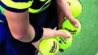 Tennis ball wasteland? Game grapples with fuzzy yellow recycling problem