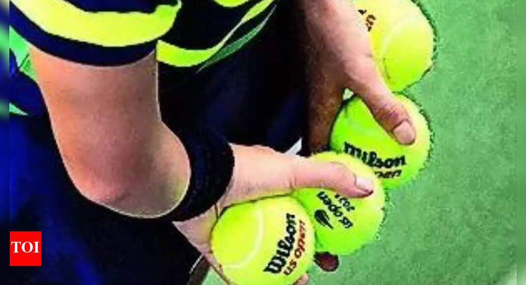 Recyclage des balles de tennis : un terrain vague pour les balles de tennis ?  Le jeu est aux prises avec un problème de recyclage du jaune flou