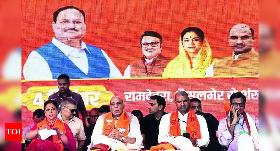 Rajasthan: Fillip For Raje From Bjp Top Brass Marks Political Turn 