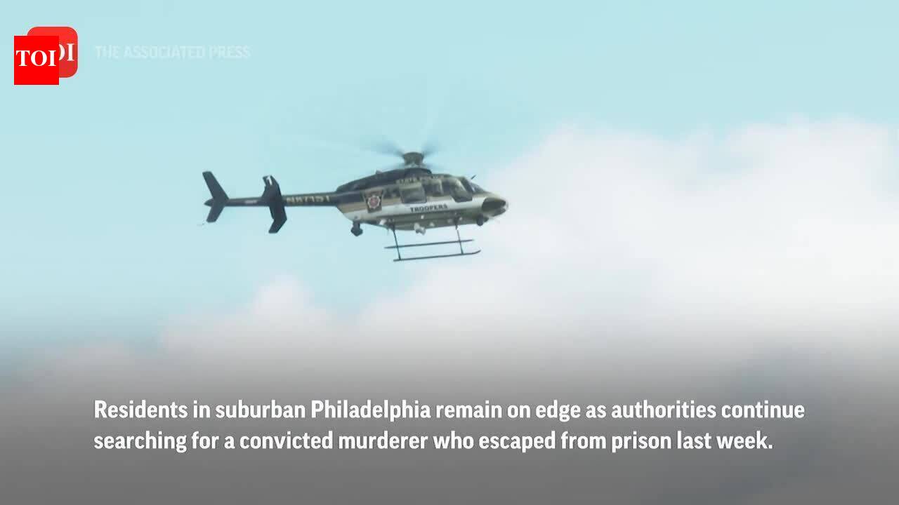 US: Manhunt for escaped killer in suburban Philadelphia