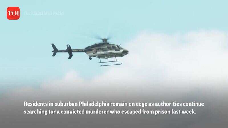 US: Manhunt for escaped killer in suburban Philadelphia