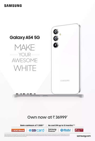 Samsung Galaxy A54 5G awesome white colour variant launched in India: Check  full specs, price - Technology News