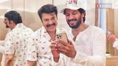 Dulquer Salmaan sends birthday wishes to his dad Mammootty