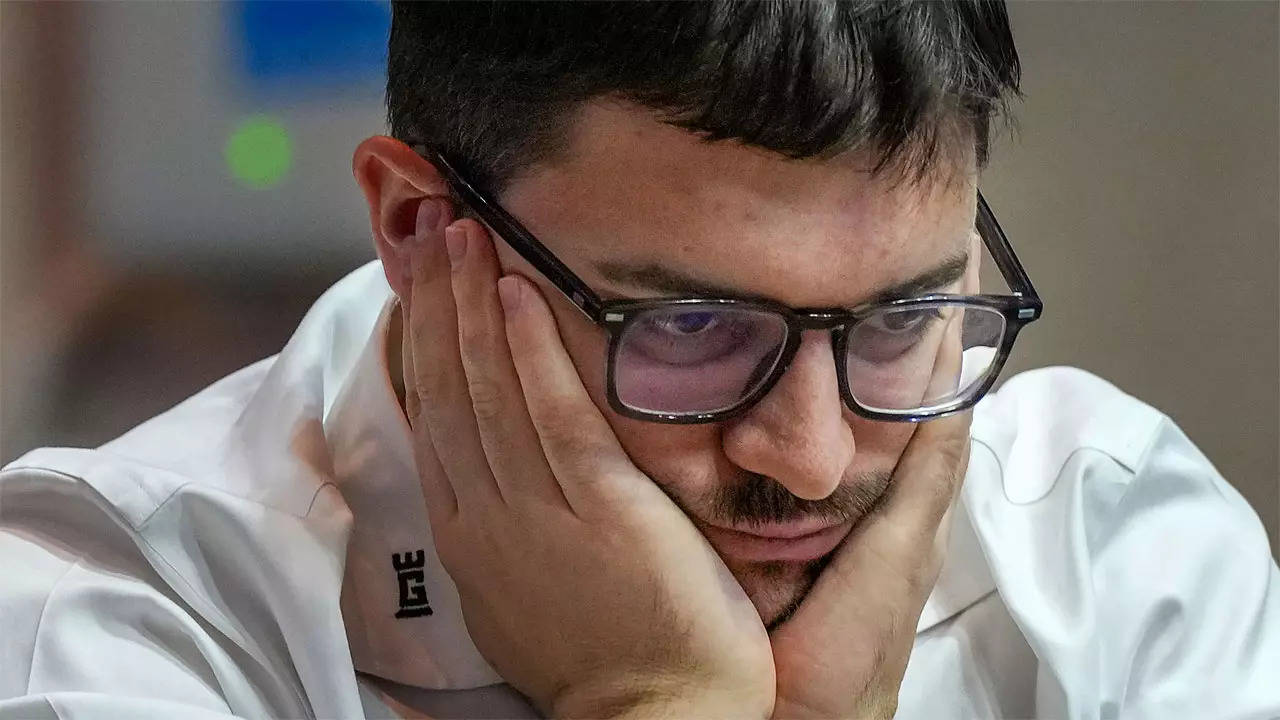 D Gukesh slips, Maxime Vachier-Lagrave takes sole lead in Tata