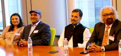 Rahul Gandhi holds talks with European Parliament members in Brussels