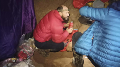 An ailing American explorer trapped 3,000 feet deep in Turkish cave awaits difficult rescue
