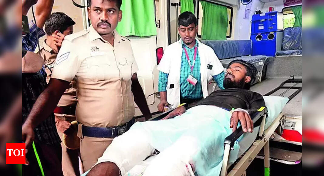 Shot: Palladam Murder Case: Police Open Fire On Prime Accused ...