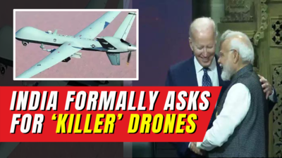 India makes formal request to US for 'killer' drones ahead of PM-Biden meet