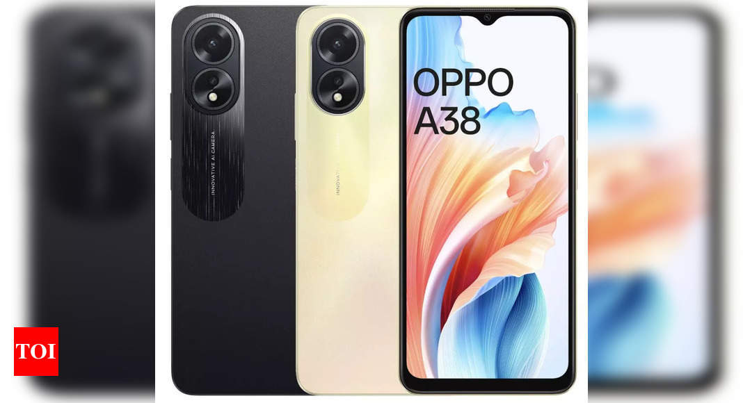 Oppo A38 smartphone with 5000 mAh battery, 50MP camera launched: Price,  specs and more - Times of India