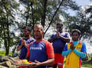 Goa lifesavers offer prayers on Narali Poornima, a festival which marks resumption of fishing activity