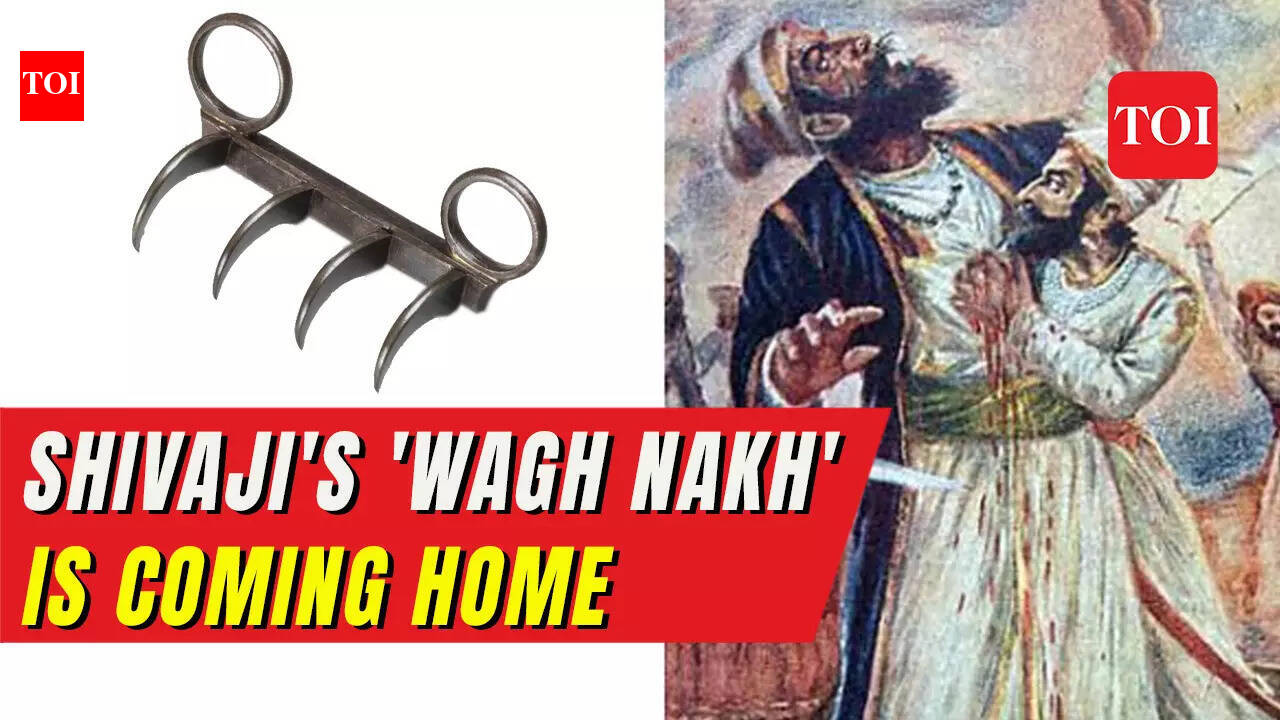 The 'tiger claw' Wagh Nakh dagger used by Shivaji will return to India soon