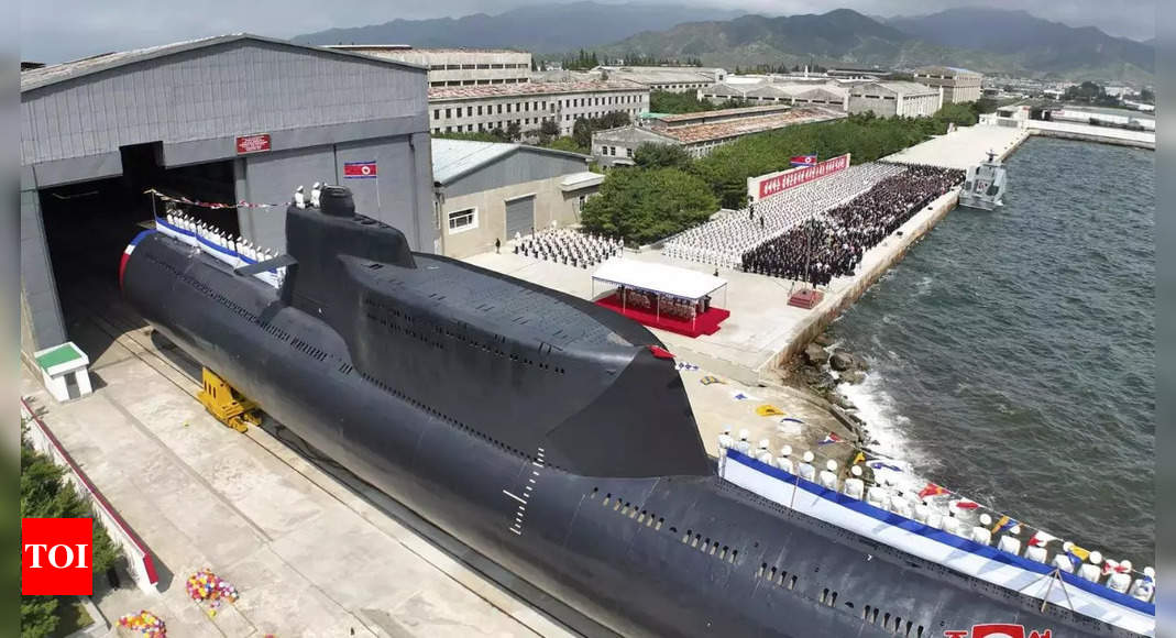 New submarine can launch Nuclear weapons, says North Korea – Times of India