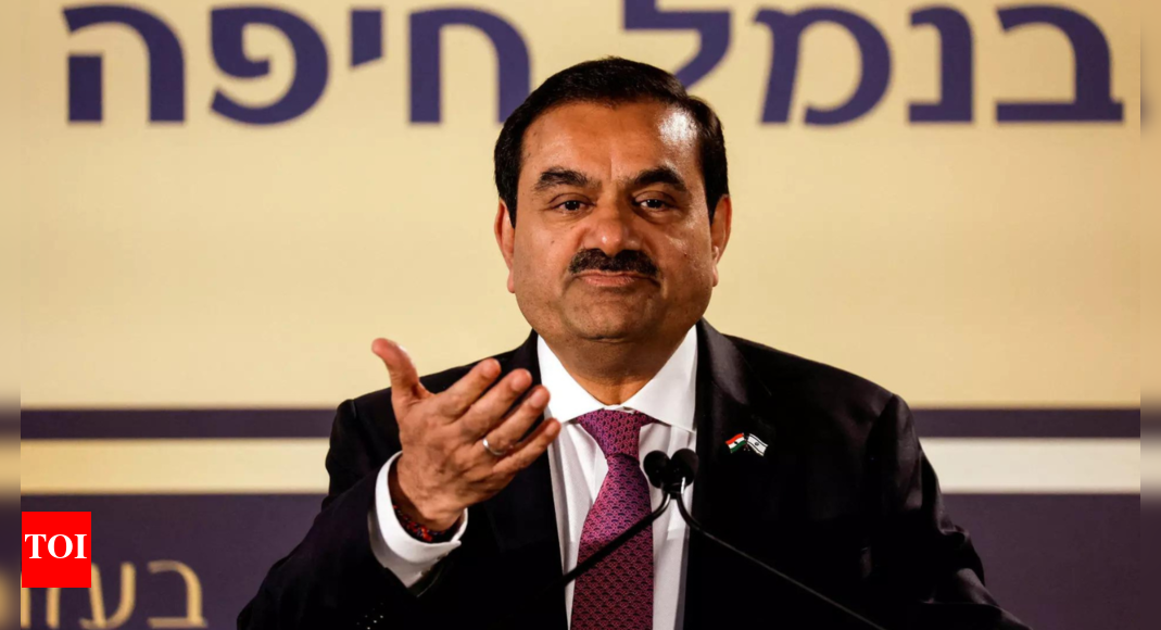 Adani forms joint venture for green hydrogen – Times of India