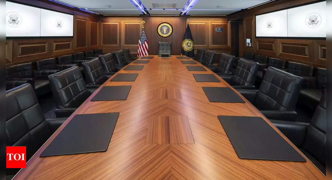 White House situation room gets ‘Hollywood’ facelift with new tech & mahogany