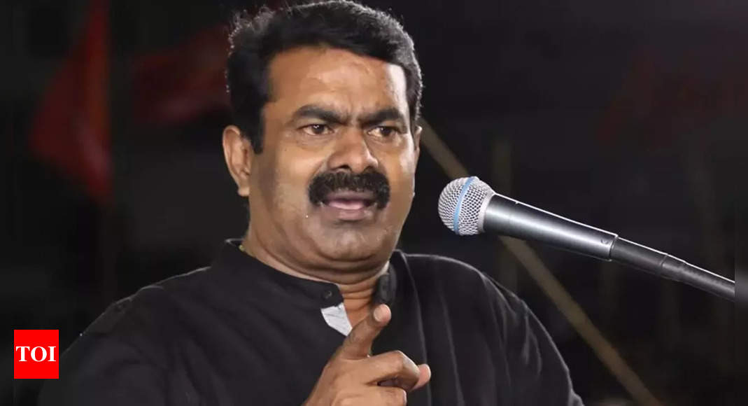 Seeman summoned by police in complaint filed by actress Vijayalakshmi ...