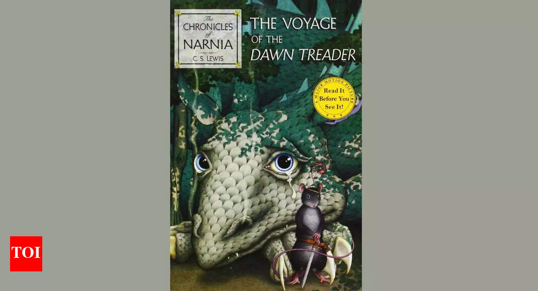 The Voyage of the Dawn Treader: First line suggests a journey or ...
