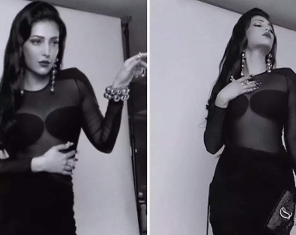 
Shruti Haasan shares a BTS video from her recent photoshoot
