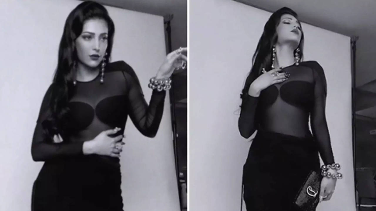 Shruti Haasan shares a BTS video from her recent photoshoot