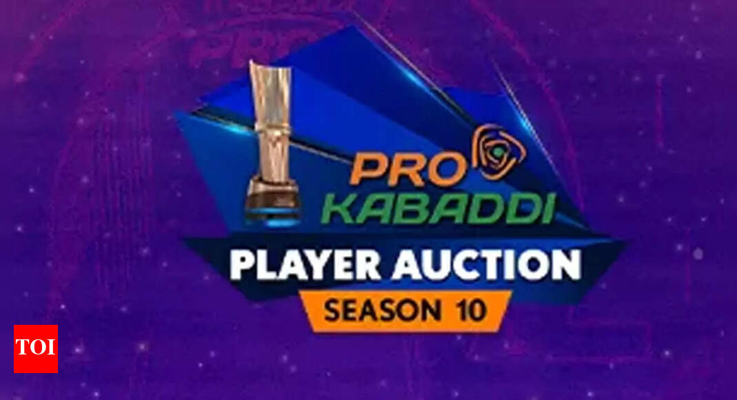 Pro Kabaddi League announces revised dates for tenth season player auction More sports News
