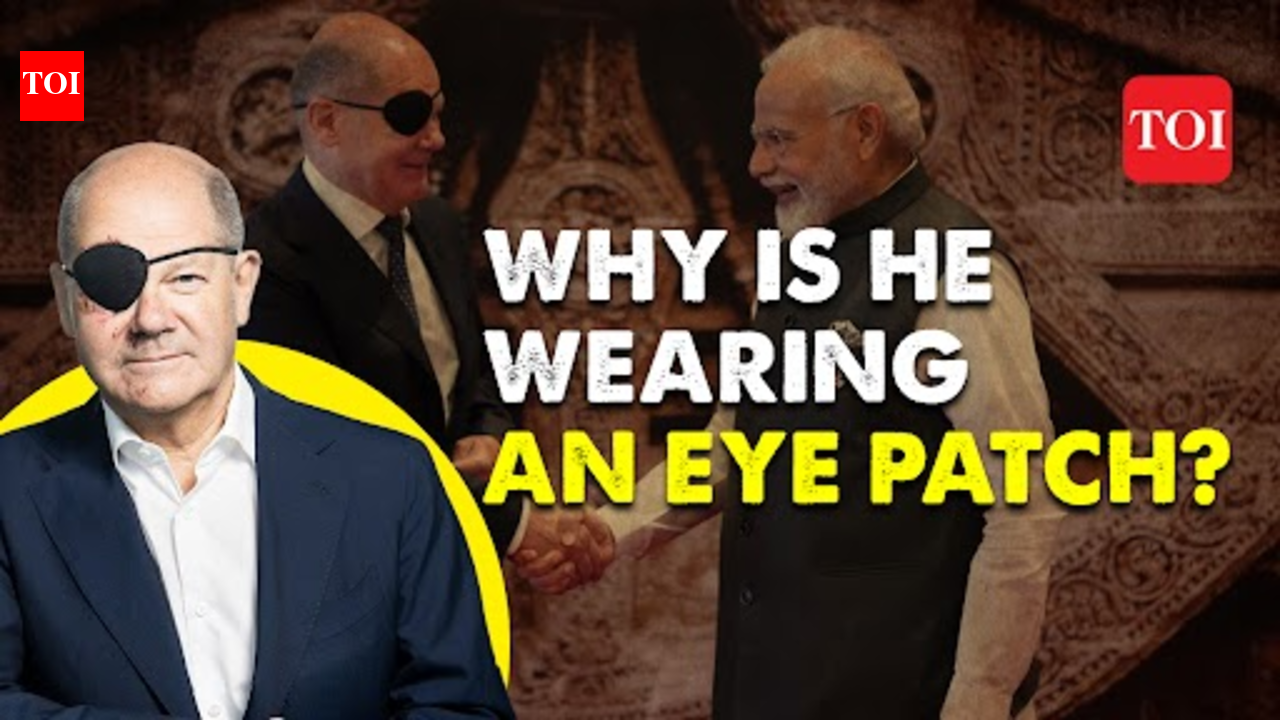 G20 Summit: German Chancellor Olaf Scholz wears an eye patch, here is why