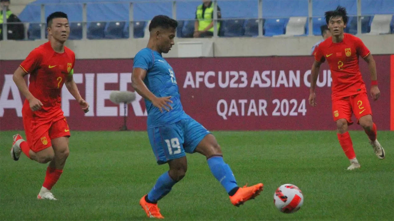 India concede late goal to lose 1-2 to China in AFC U23 Asian Cup  Qualifiers