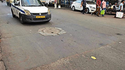 KMC takes up road-repair drive in central Kolkata