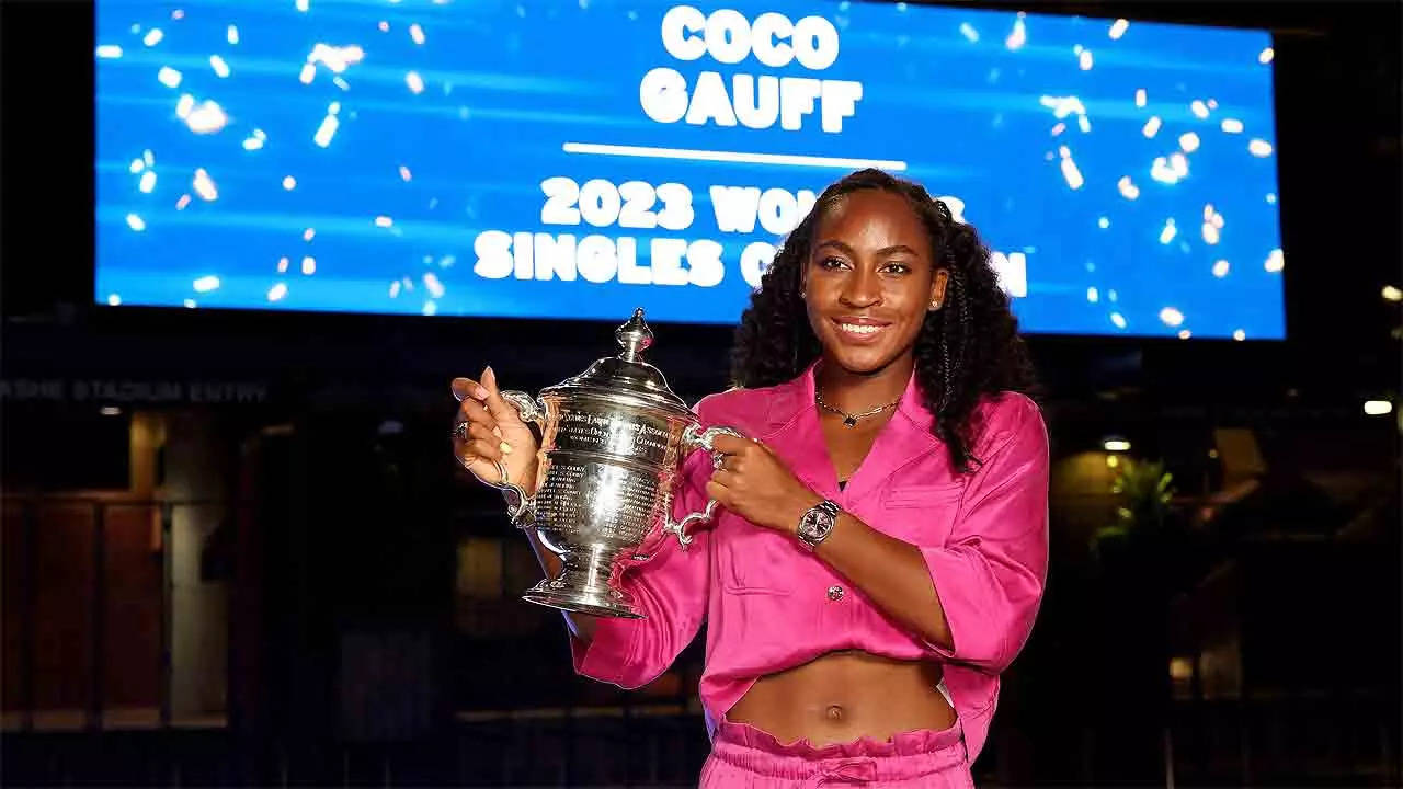 Watch Coco Gauff from dancing in the stands as a kid to winning the US Open title Tennis News