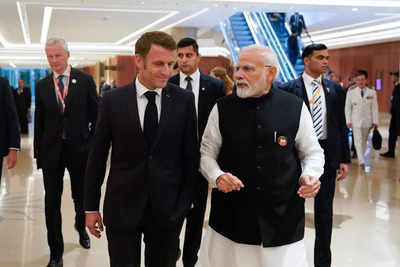 PM Modi holds bilateral meets with French Prez Macron, German Chancellor Scholz, Canadian PM Trudeau