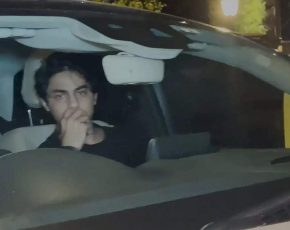 
Aryan Khan spotted outside Shah Rukh Khan manager's house
