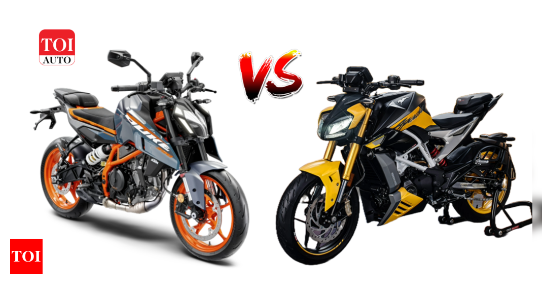 2023 KTM 390 Duke vs TVS Apache RTR 310: Specs, price, features compared