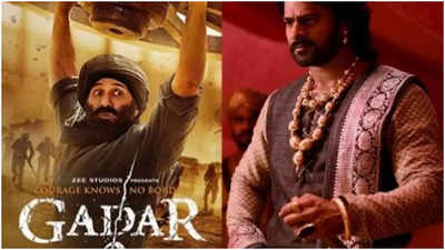 Sunny Deol's 'Gadar 2' becomes second-highest grossing Hindi film, surpasses 'Baahubali 2'