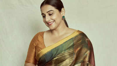All about Vidya Balan's beautiful Rangkat sari
