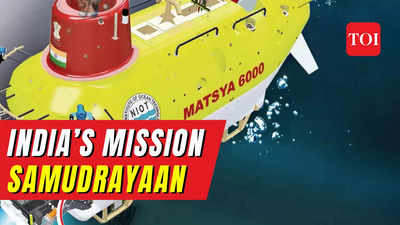 Mission Samudrayaan: Indian scientists prepare to send 3 people 6,000 metres under the sea by 2026