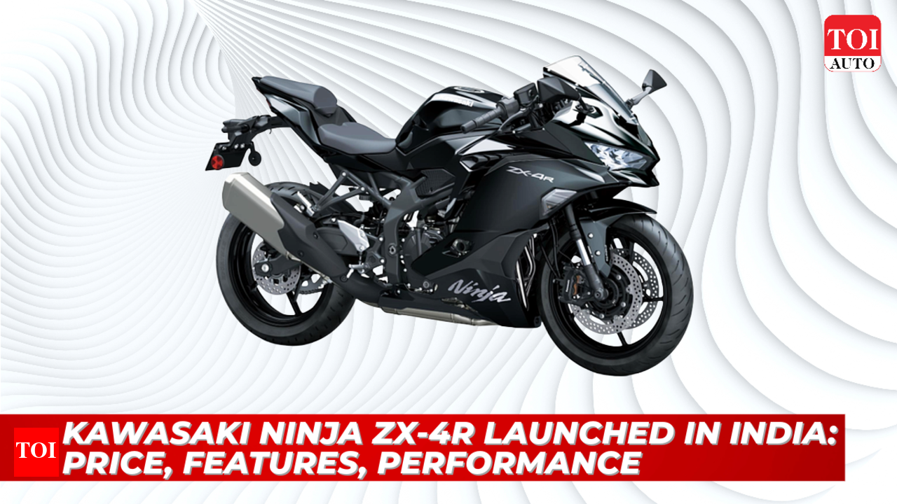 Kawasaki Ninja ZX-4R launched: India's first middle-weight Kawasaki Ninja ZX-4R launched: India's first middle-weight